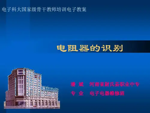 电阻器的识别