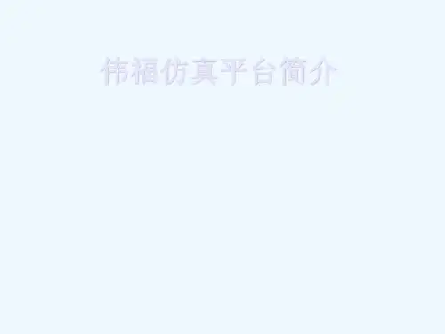 伟福仿真软件教程