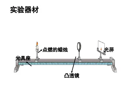 探究凸透镜成像的规律
