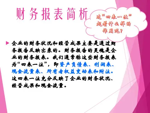 利润表分析ppt