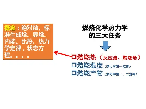 燃烧理论基础第二章2