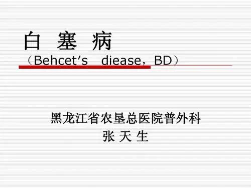 白  塞  病