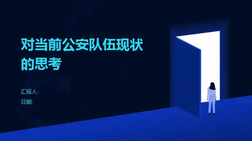 对当前公安队伍现状的思考