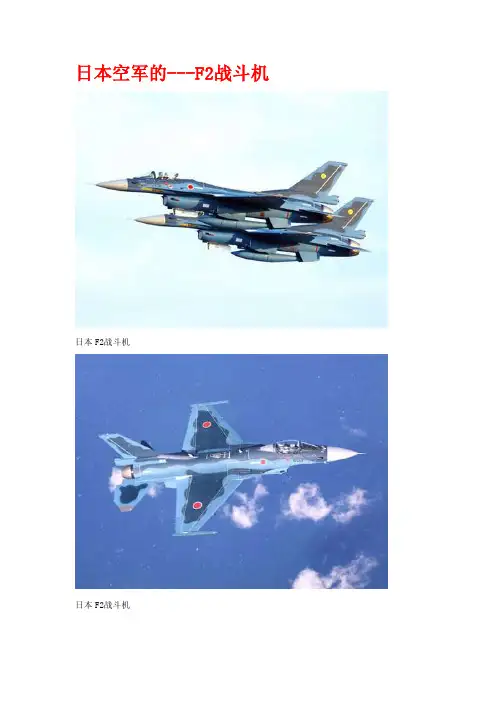 日本空军的F2战斗机（图）