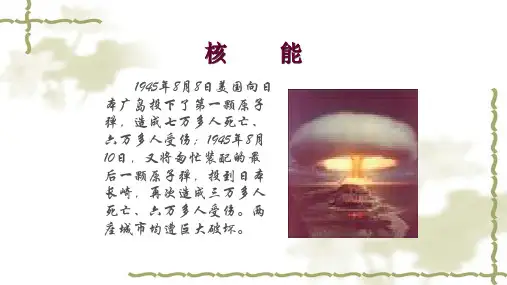 核能PPT课件(人教版)