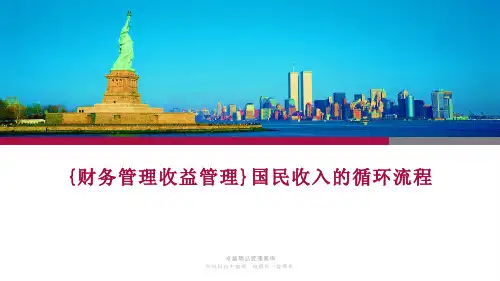 {财务管理收益管理}国民收入的循环流程