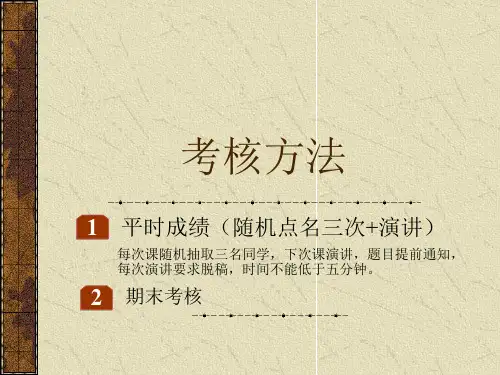 演讲与口才第一章课件78页