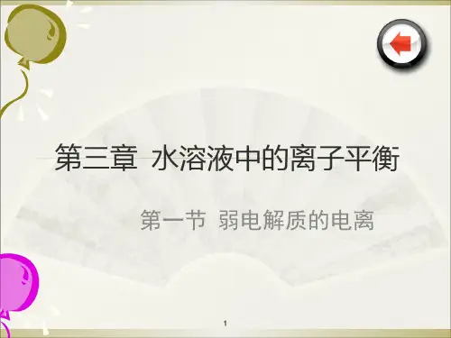 高中化学选修4第三章ppt课件