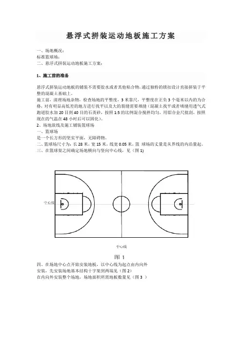 悬浮地板施工方案