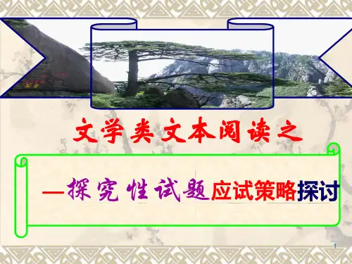 文学类探究题分析(自用)(2)