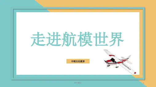 走进航模世界  ppt课件