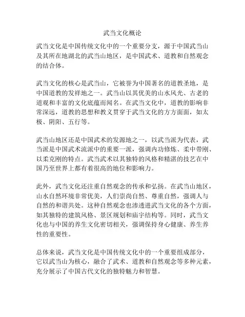 武当文化概论