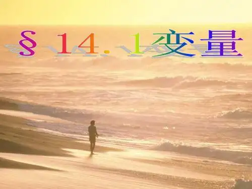 变量与函数01课件