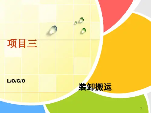 第三章装卸搬运PPT课件