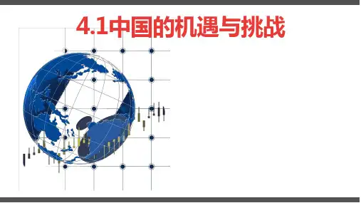 中国的机遇与挑战  部编版道德与法治九年级下册