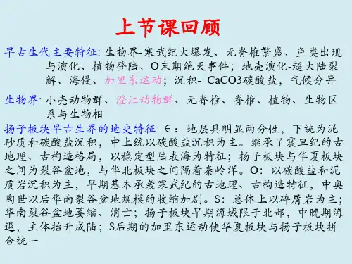 晚古生代地史学