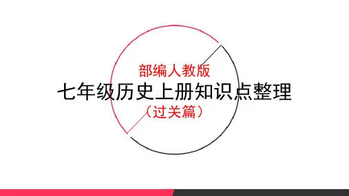 部编人教版七年级历史上册知识点整理(PPT版)