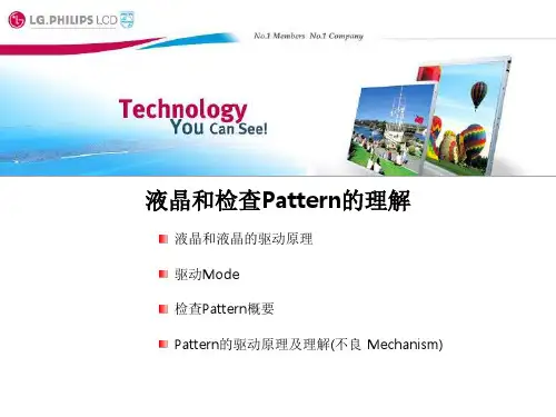 液晶和检查Pattern讲义资料