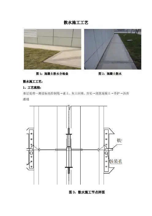 散水施工工艺