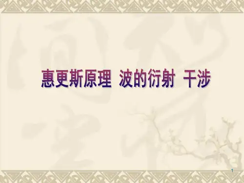 大学物理--惠更斯原理