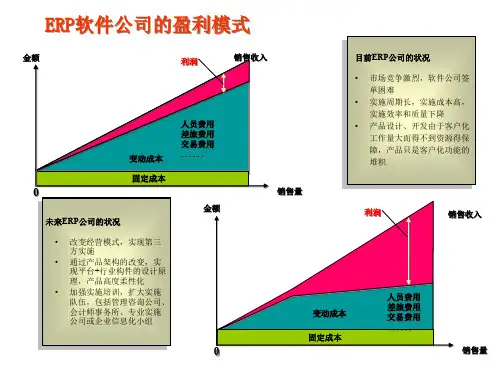 ERP软件公司的盈利模式