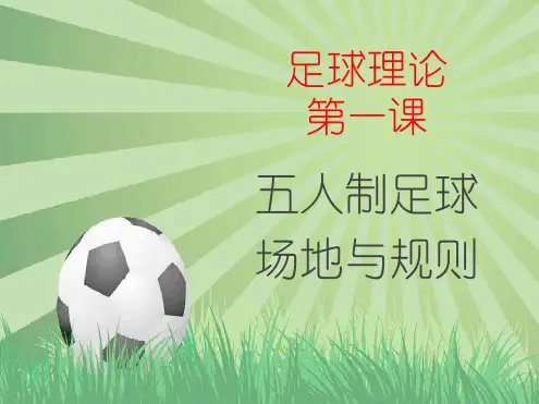 足球理论课PPT课件