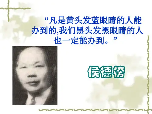 侯氏制碱法课件(高桥陆戴锋)