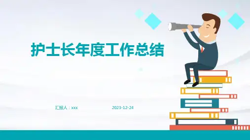 护士长年度工作总结 PPT课件
