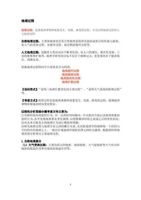 地理形成过程专辑
