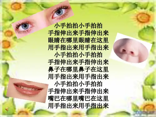--我的五官_PPT课件