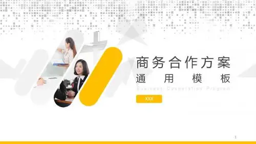 商务合作方案PPT模板