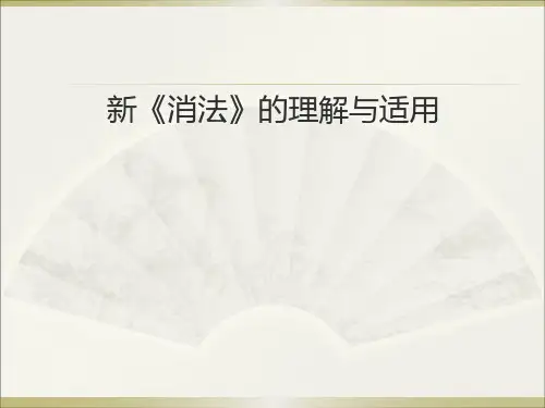新消法的理解与适用