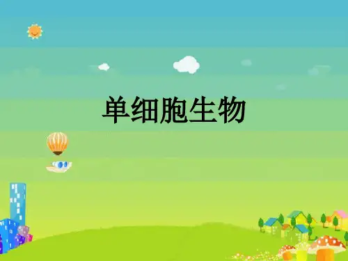 《单细胞生物》课件(1)(苏教版)