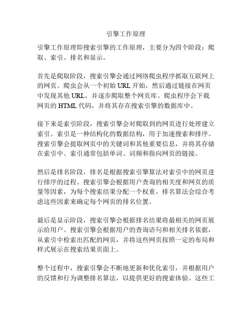 引擎工作原理