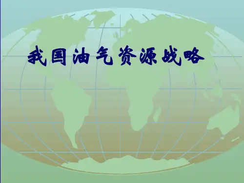 2019年-中国油气战略-PPT精选文档