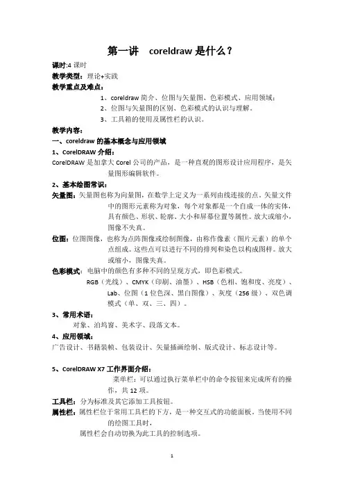 CORELDRAW教案