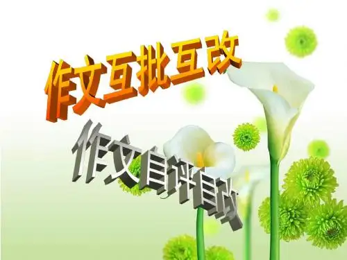 作文批阅---互评互改(实用)
