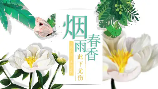 简约微立体活动计划总结汇报