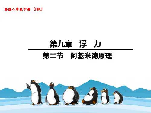 阿基米德原理 教学课件