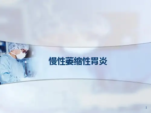 慢性萎缩性胃炎ppt课件