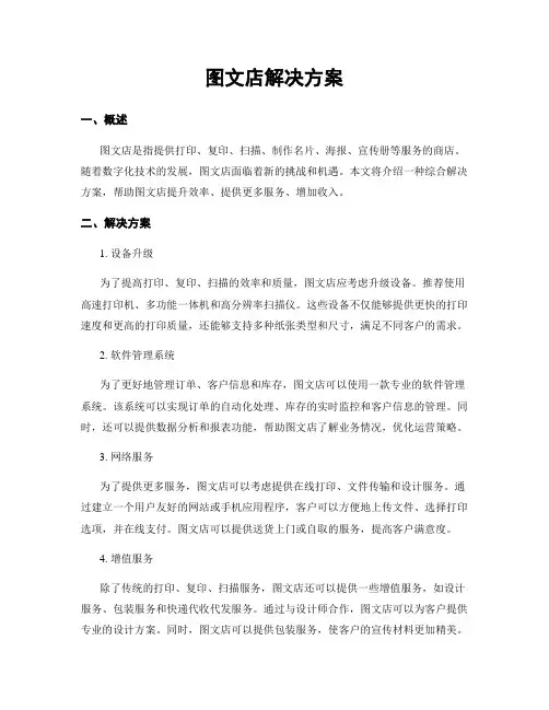 图文店解决方案