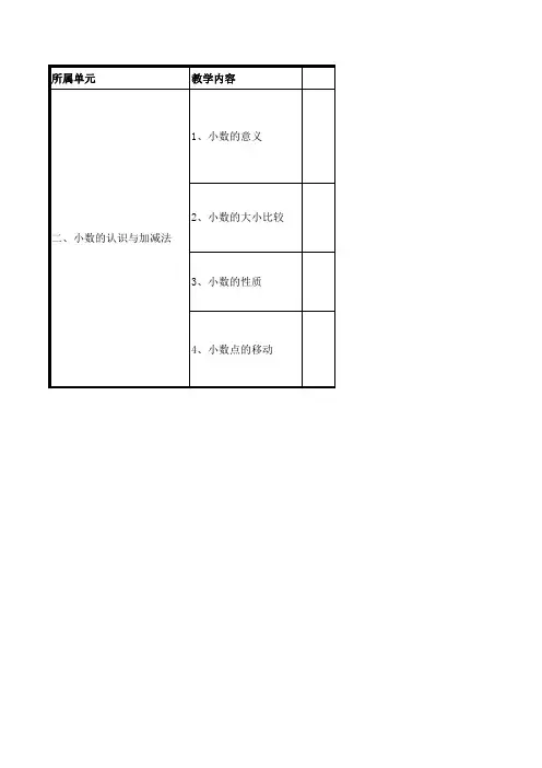 沪教版数学四(下)知识点梳理