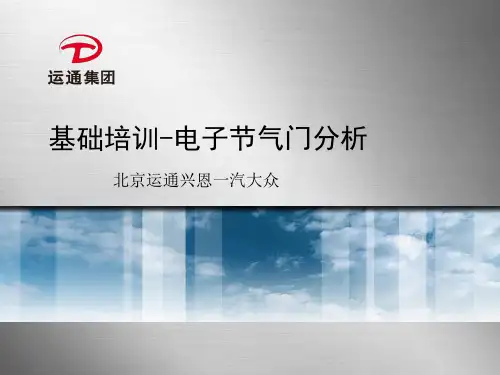 电子节气门.