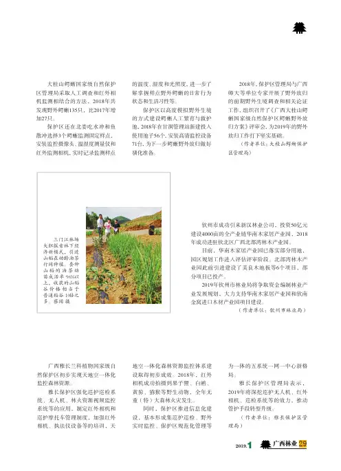 雅长保护区天地空一体监控
