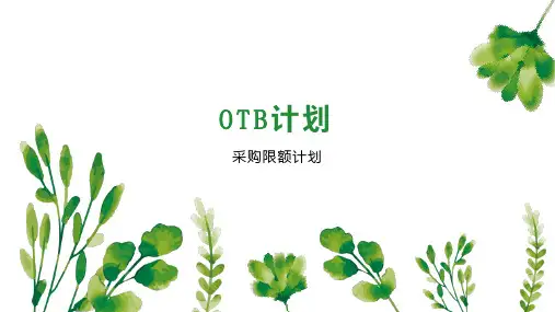 OTB计划 