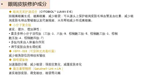 眼周皮肤该看看了!