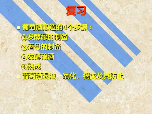 第四节 啤酒糖化PPT课件