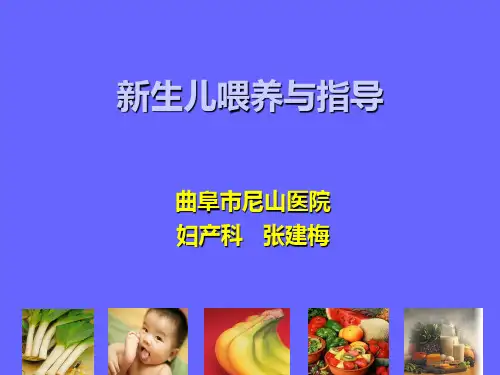 新生儿喂养与指导