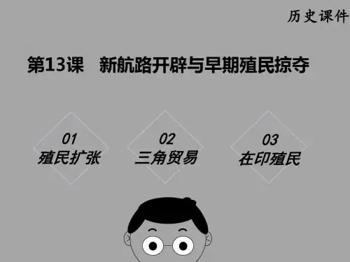 岳麓版历史九年级上第13课新航路开辟与早期殖民掠夺课件(共16张PPT)