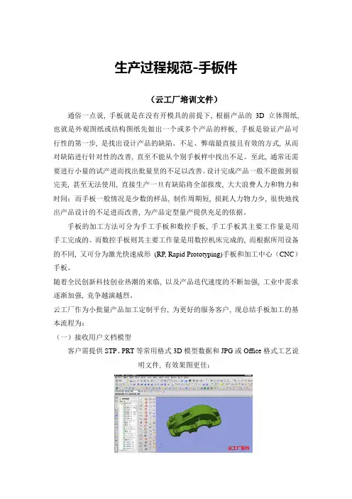 生产规范之手办模型